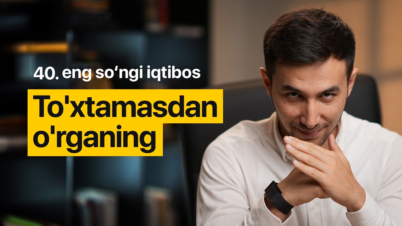 Sizga yetib bo'lmay qoladi -Iqtibos podcast #40
