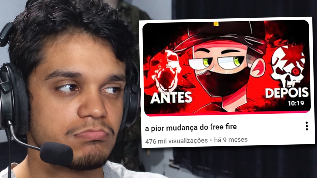 a pior mudança do free fire