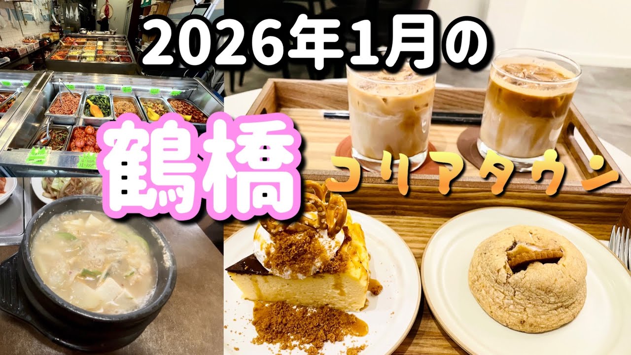 2026【鶴橋】コリアタウンにサムゲタンを買いに！気になってた食堂でご飯とお気に入りのアイスラテがあるcafe