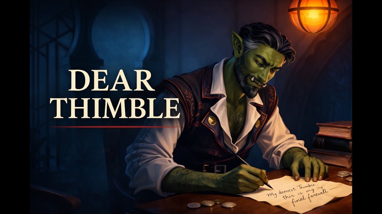 Dear Thimble – Critical Role Fan Song