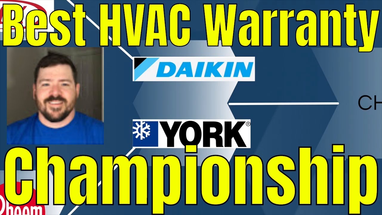 Чемпионат по гарантии на лучший бренд HVAC! DAIKIN против YORK