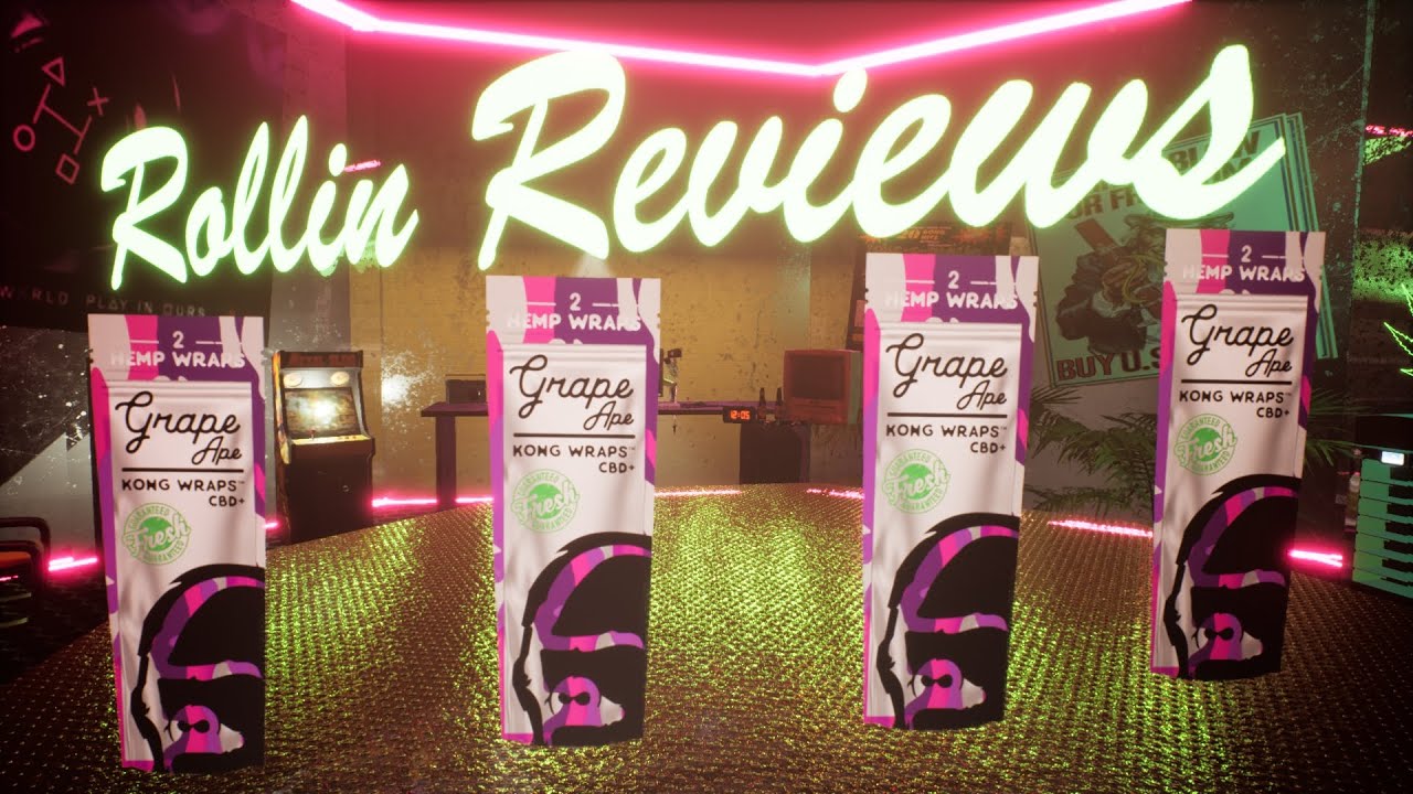 Kong Hemp Wraps | Grape Ape Review