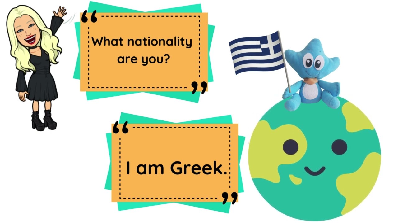4.sınıf İngilizce 2.Ünite Nationalities