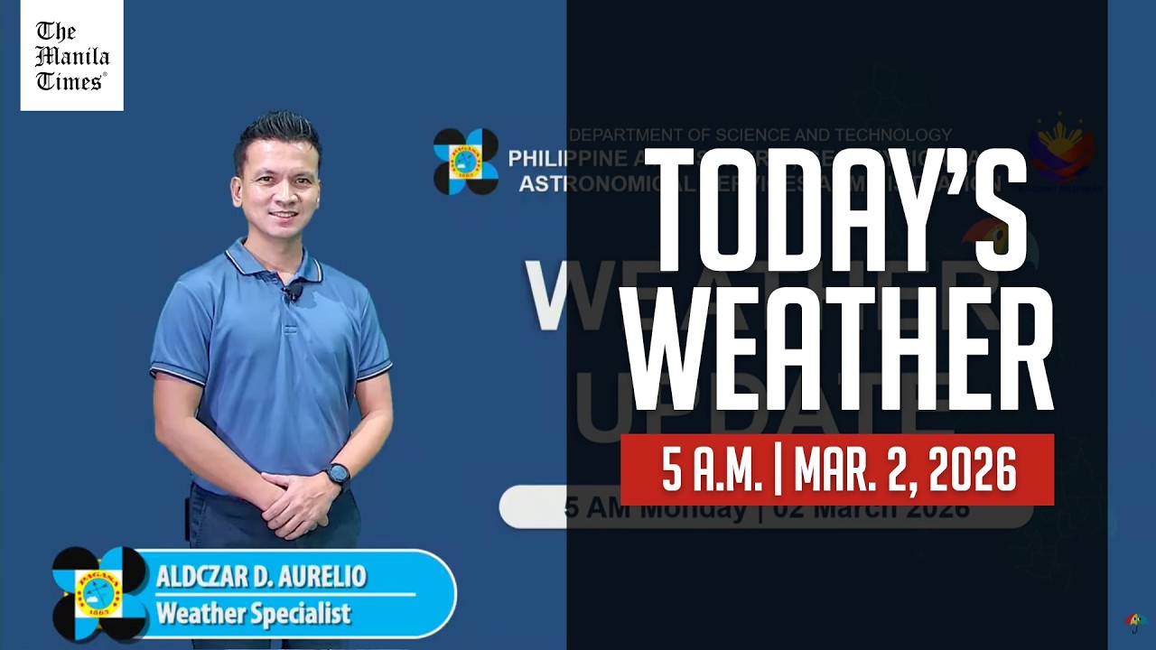 Today's Weather, 5 A.M. | Mar. 02, 2026