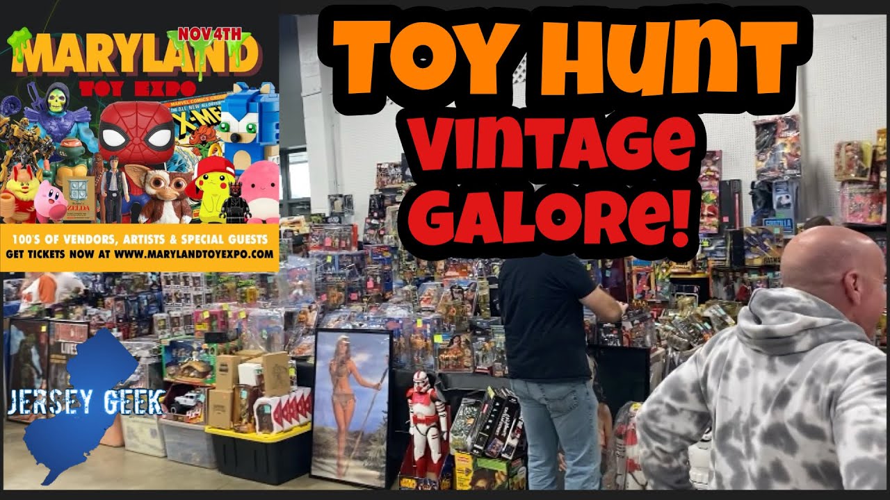 MARYLAND TOY EXPO 2023: These 2 Buildings were PACKED | This ONE booth was OVERWHELMING!