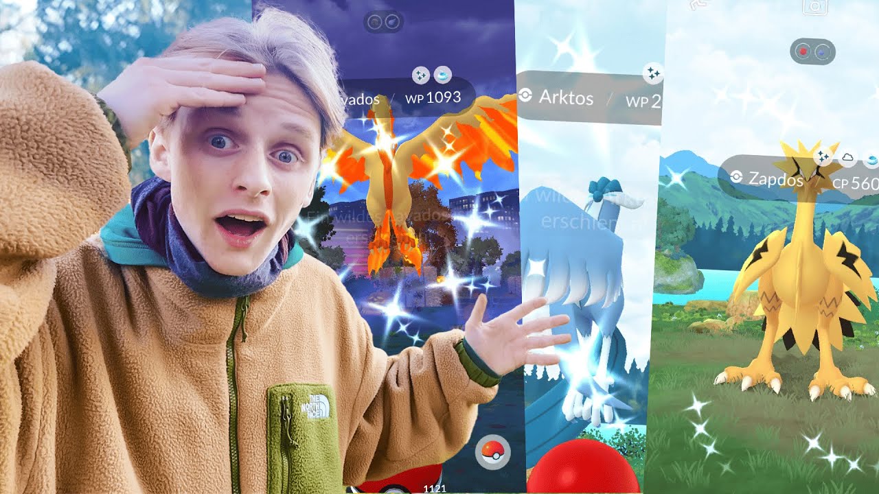 Wie ich 3 SHINY GALAR VÖGEL gefangen habe...😱