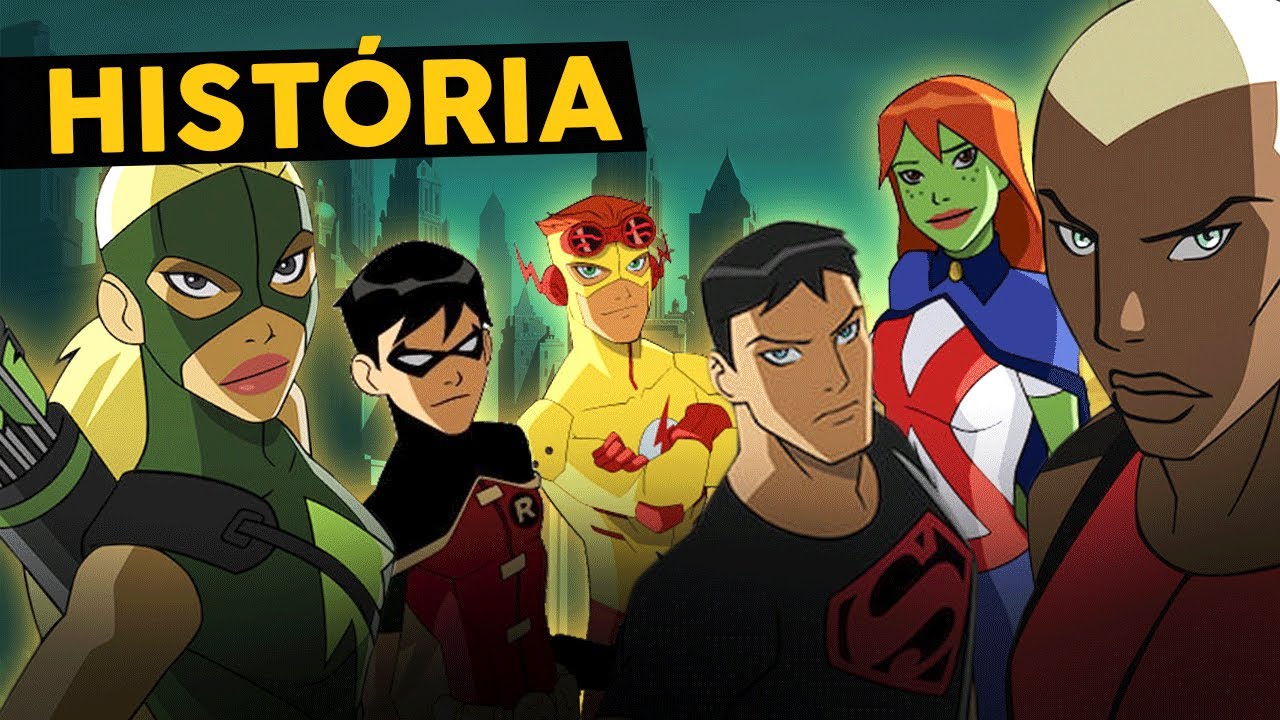 A MELHOR Temporada de JUSTIÇA JOVEN  || História Young Justice