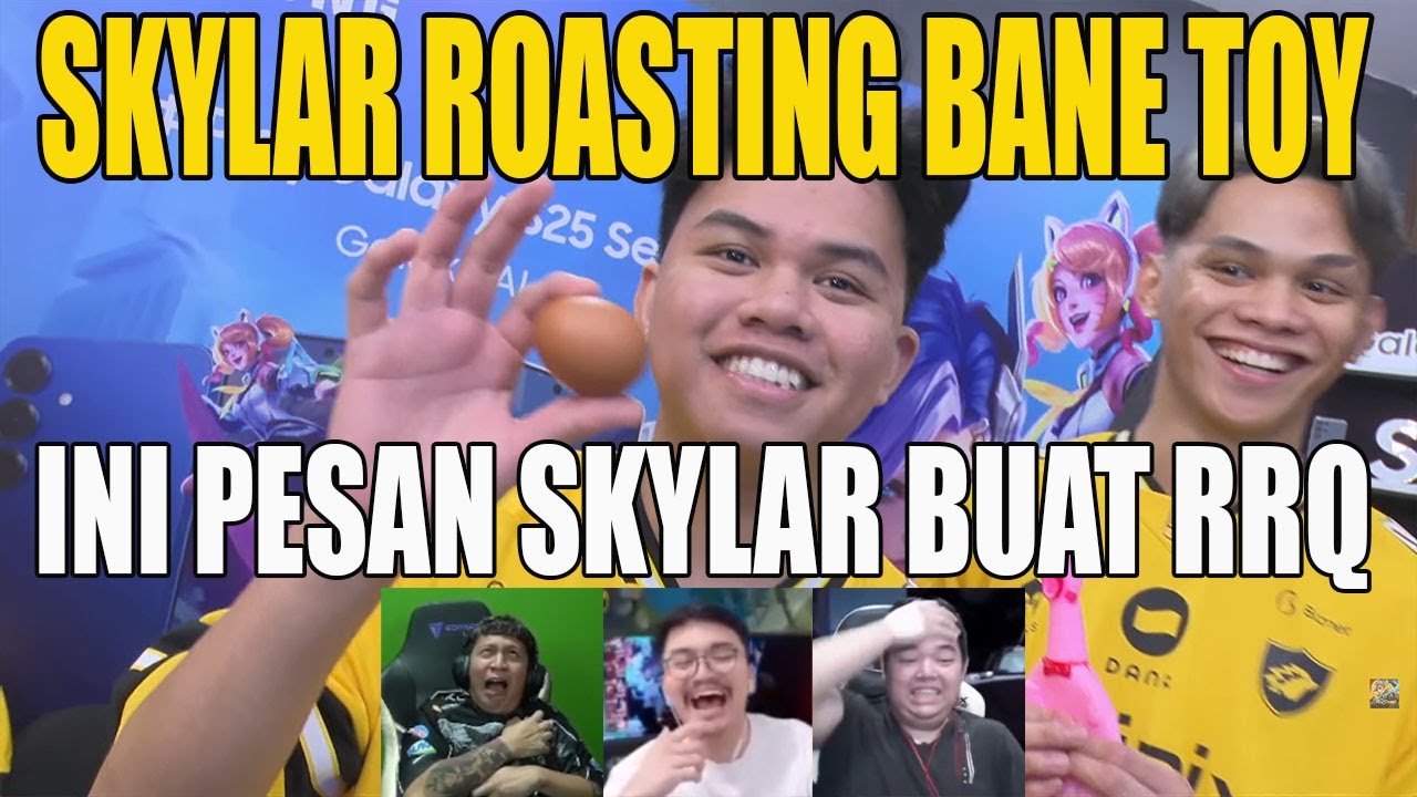 INI PESAN SKYLAR BUAT RRQ‼️INTERVIEW RRQ VS ONIC MPL ID S16