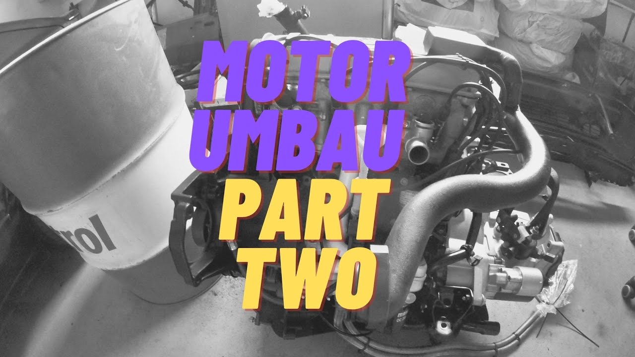 VW Corrado G60 Motor Umbau Part2