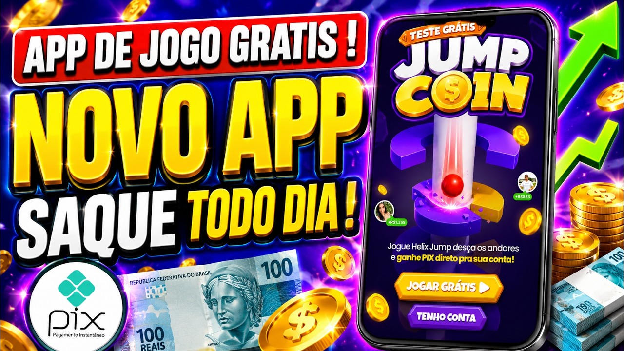 APLICATIVO DE JOGO GR&Aacute;TIS PARA GANHAR DINHEIRO NO PIX PAGANDO!