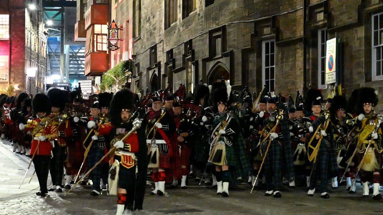The Royal Edinburgh Military Tattoo 2025 March Out