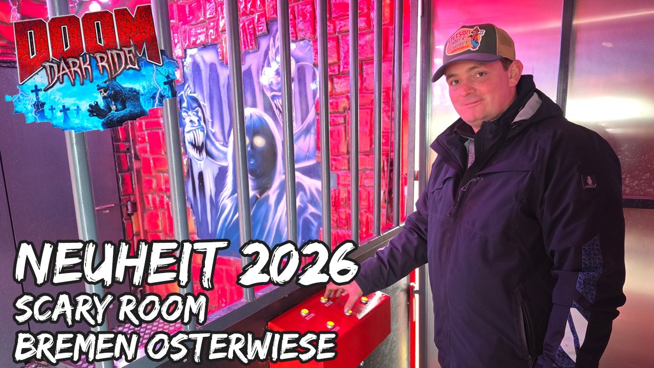 DOOM Dark Ride Schneider | NEUHEIT: Scary Room | Bremen Osterwiese 2026