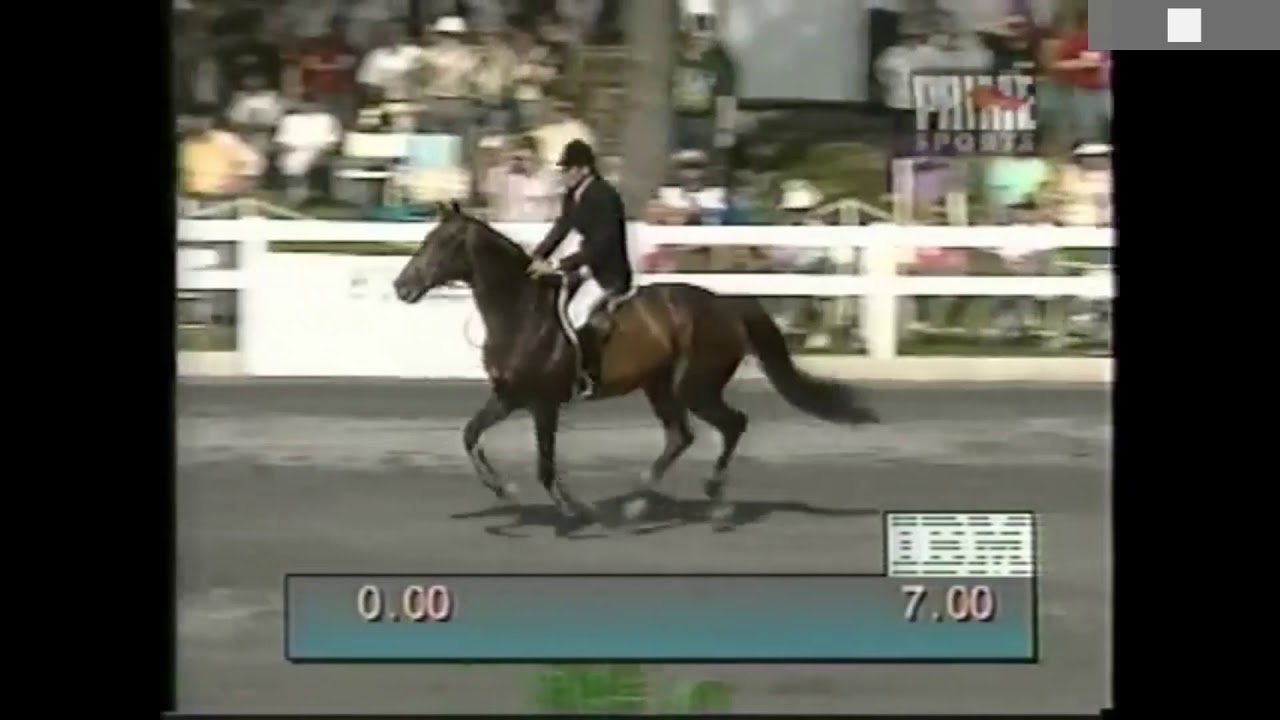 Michael Matz riding  Olisco