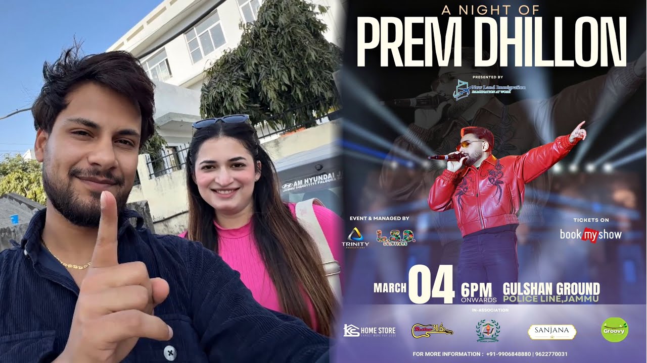 Prem Dhillion ke Concert pe kon kon aa rha hai? | Gulshan Ground Jammu 