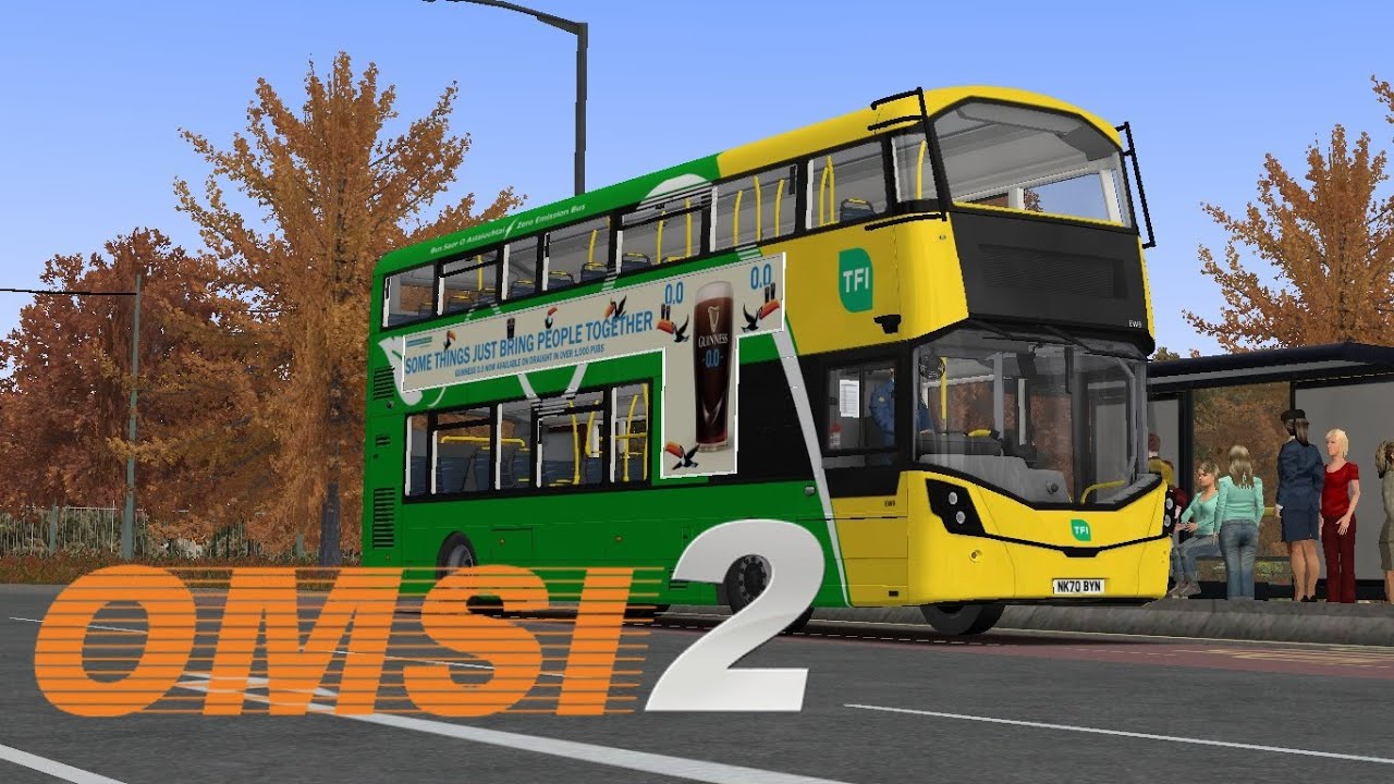 OMSI 2 Yorkshire 3.0 Line: PR 1 Dublin Bus EW9 Wright StreetDeck Electroliner HEV