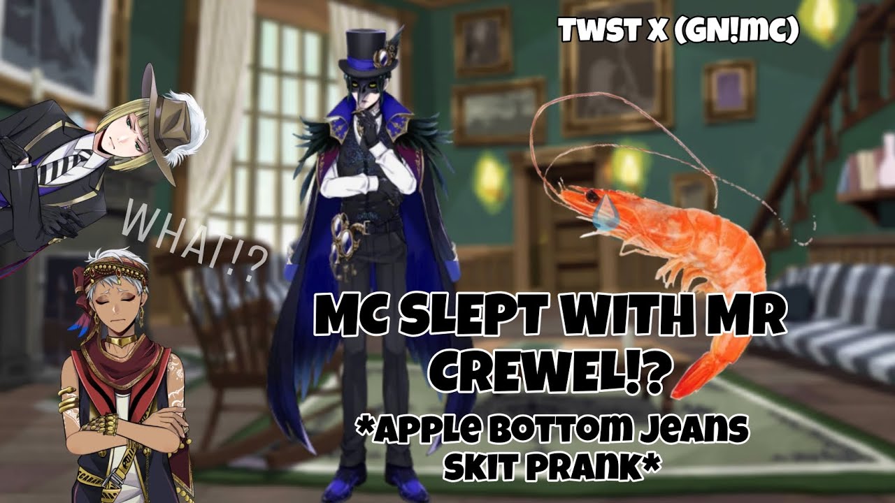 MC SLEPT WITH MR CREWEL!?// Twisted wonderland skit//⚠️Loud noises and swearing⚠️//Twst x (Gn!Mc)