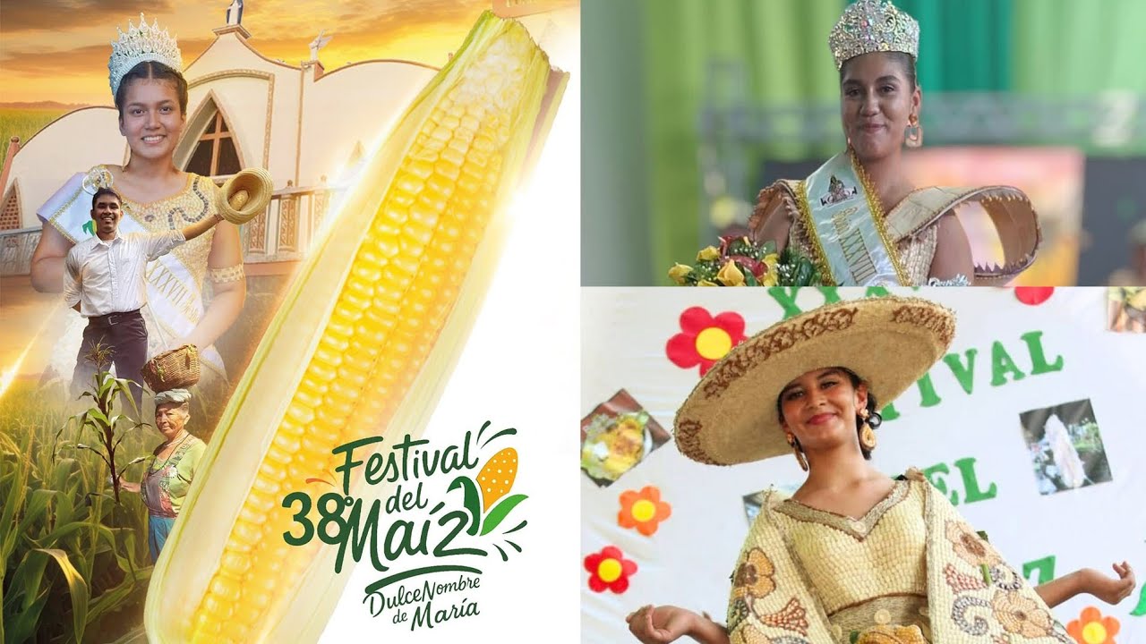 Tradicional FESTIVAL DEL MAÍZ en DULCE NOMBRE DE MARIA CHALATENANGO un BONITO EVENTO de EL SALVADOR