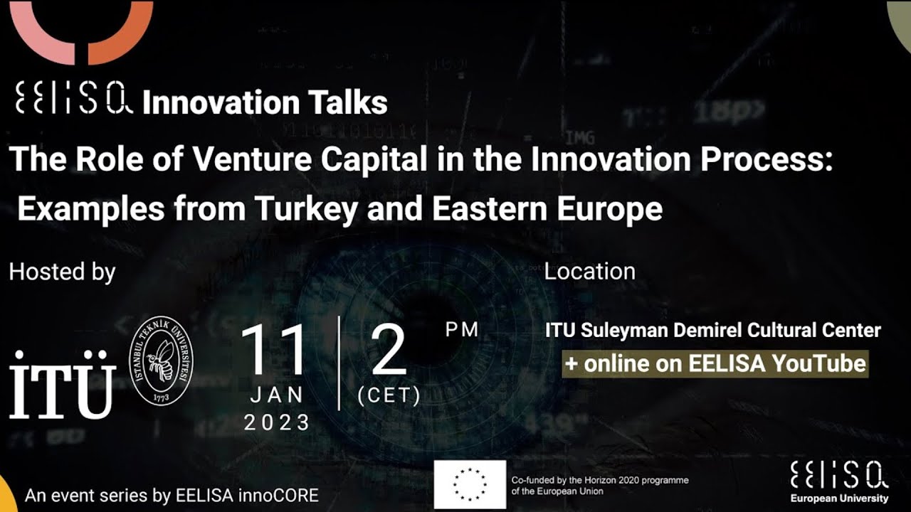 EELISA Innovation Talk - The Role of Venture Capital in the Innovation Process