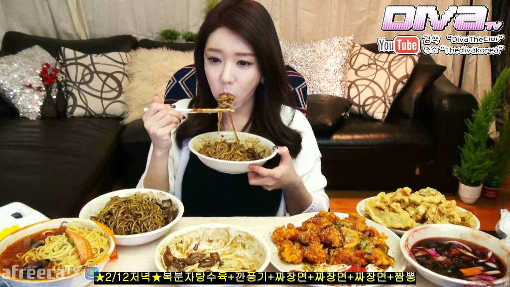 [디바TV-The디바] 160212 중화요리 먹방 짜장면+짬뽕+깐풍기+복분자탕수육
