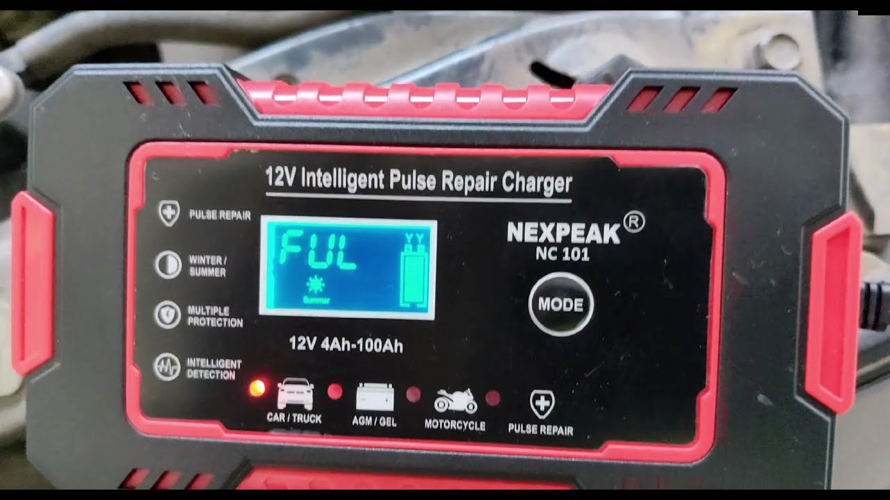 Best 12V Smart Car Battery Charger 2026 - NEXPEAK Car Battery Charger Test & Review on Maruti Dzire