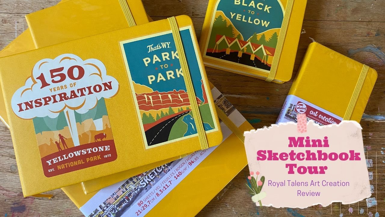 Royal Talens Sketchbook Tour, Haul and Review