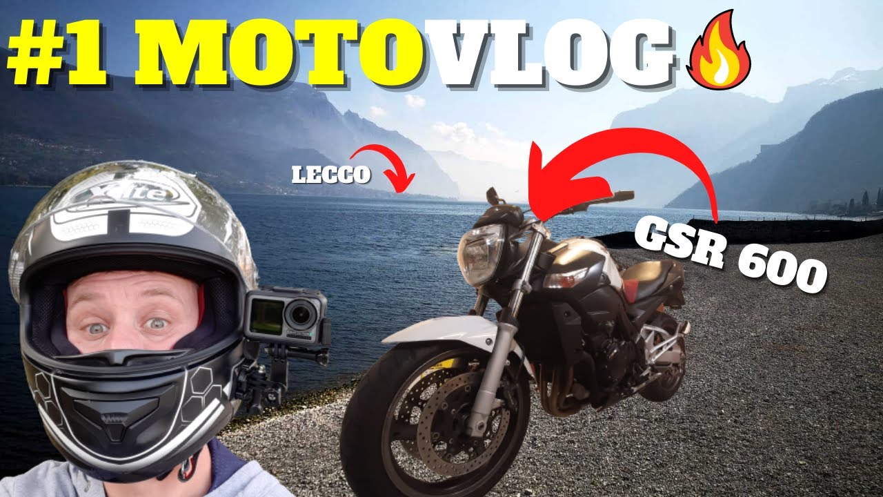 #1 MotoVlog Suzuki GSR 600 (LAGO DI LECCO)