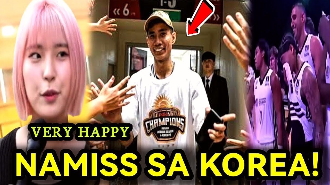 NAMISS NG MGA KOREAN FANS SI RHENZ ABANDO! sa Pagbalik nito sa KBL at Pinoy sa Europa balik ensayo