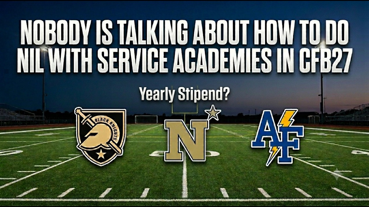 Nobody Is Talking About How To Do NIL With Service Academies In CFB27