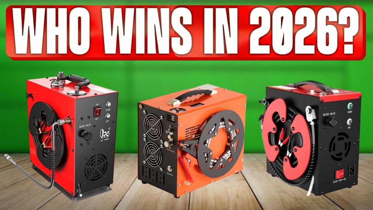 ✅ 7 Best BUDGET PCP Air Compressors on Amazon [2026] For Paintball, PCP Air Rifle & Scuba Tank!