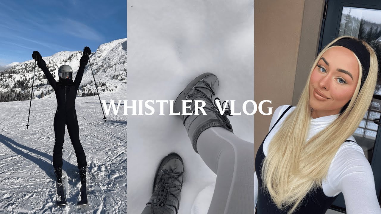 WHISTLER CANADA VLOG | my first time skiing did not go to plan...