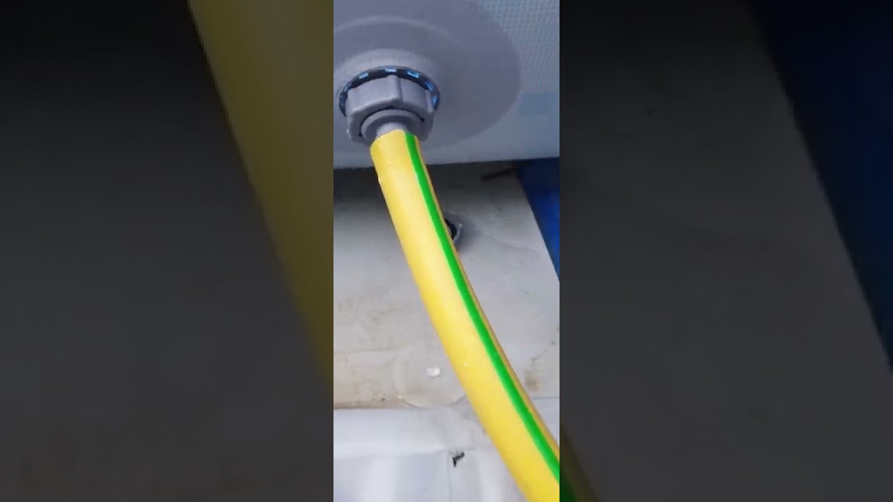 How to drain your Bestway Power Steel pool. Easyest way i know