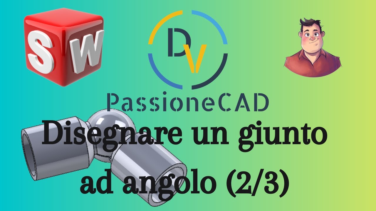 Giunto ad angolo (2/3) - Solidworks Italiano - Tutorial #176#