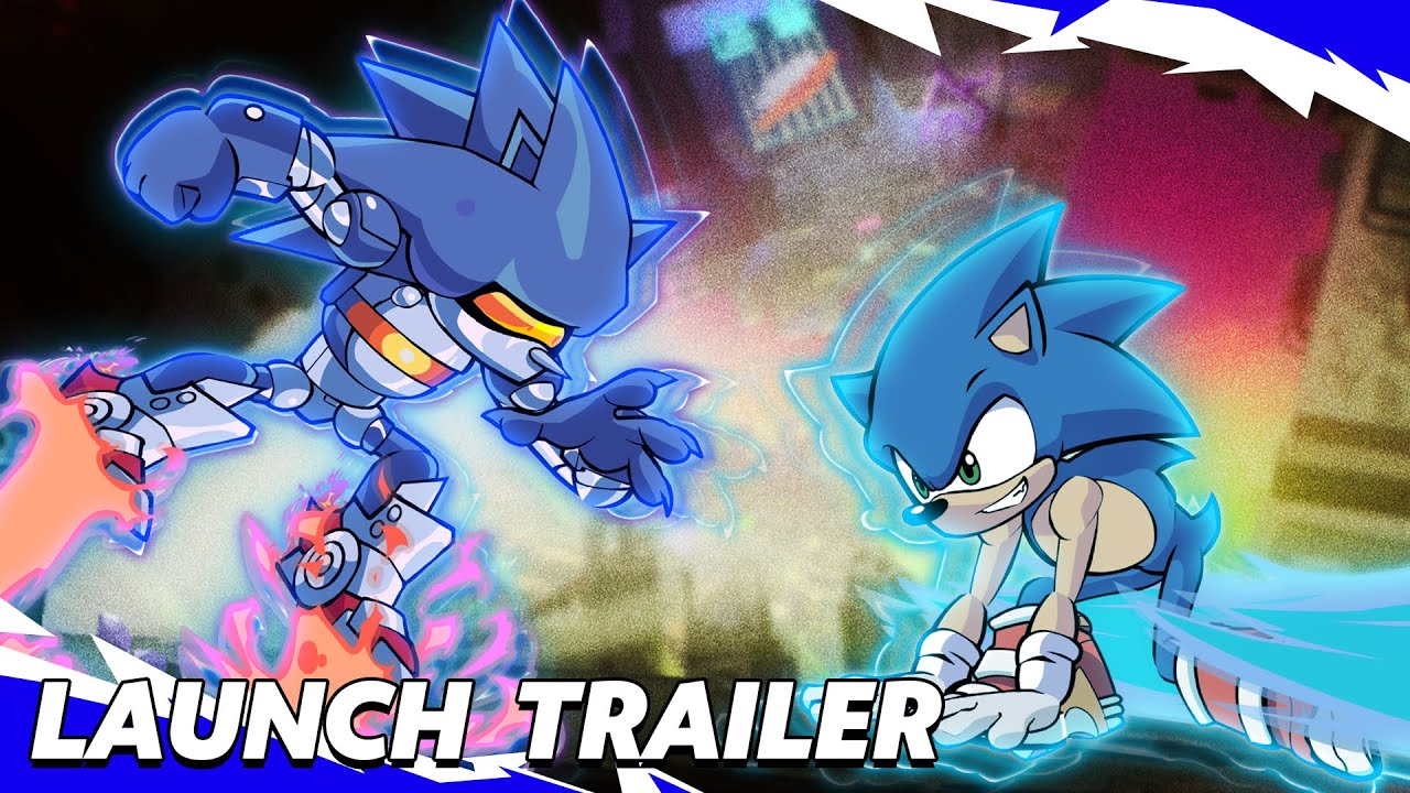 Sonic vs Mecha Sonic Brawlhalla Launch (мод) Трейлер