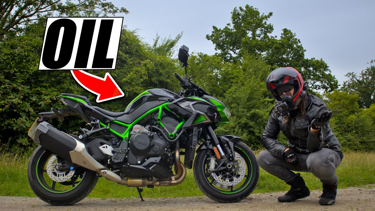Kawasaki Z H2 Oil + Filter Change | Step-By-Step Guide | Difficulty Level = EASY!