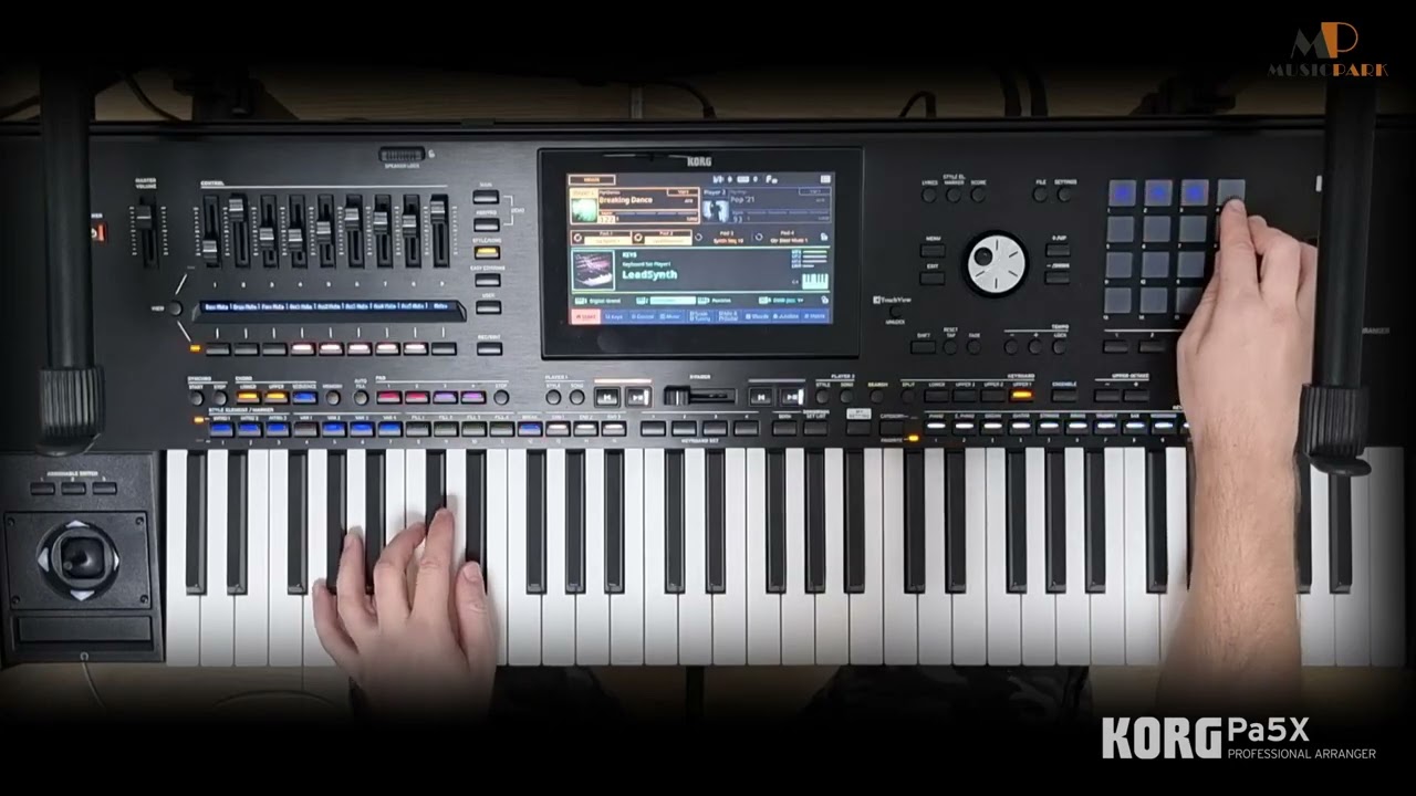 Korg Pa5X - Realtime Controls