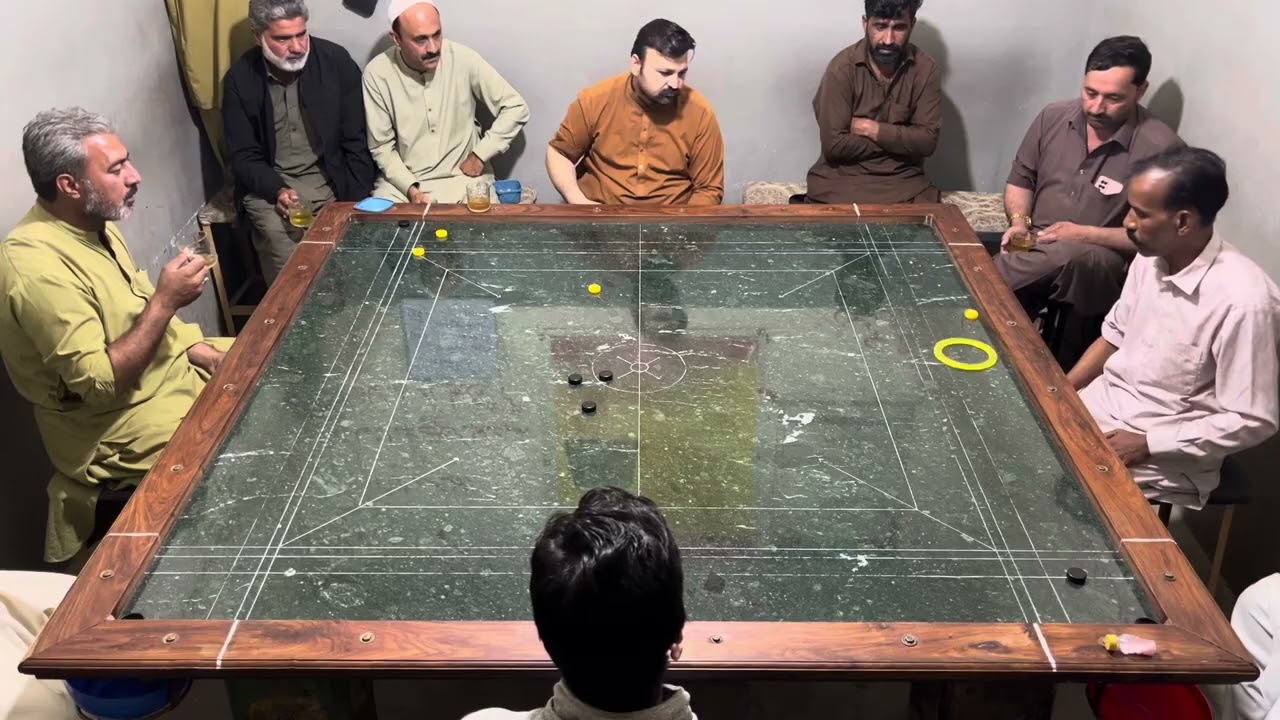 All 🇵🇰 Double Carrom 2nd Semi Final 1st Frame Ahsan Shah / Adeel VS Waqas / Rashid Tournament Match#