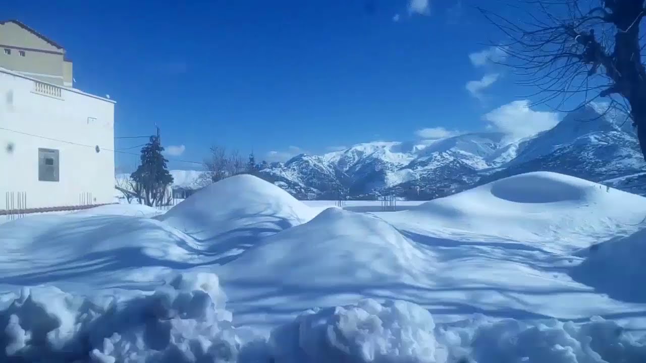 Balade A Michelet Ain El Hammam A Tizi Ouzou Sous La Neige