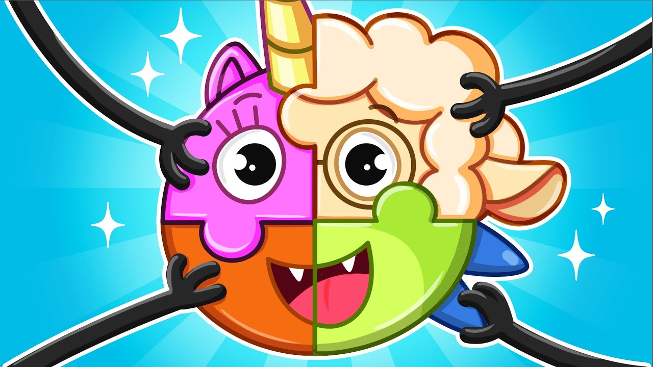 Body Puzzle Play! | Let’s Match the Pieces 🧩 & More Funny Kids Cartoons | Teeny Mimi🦄