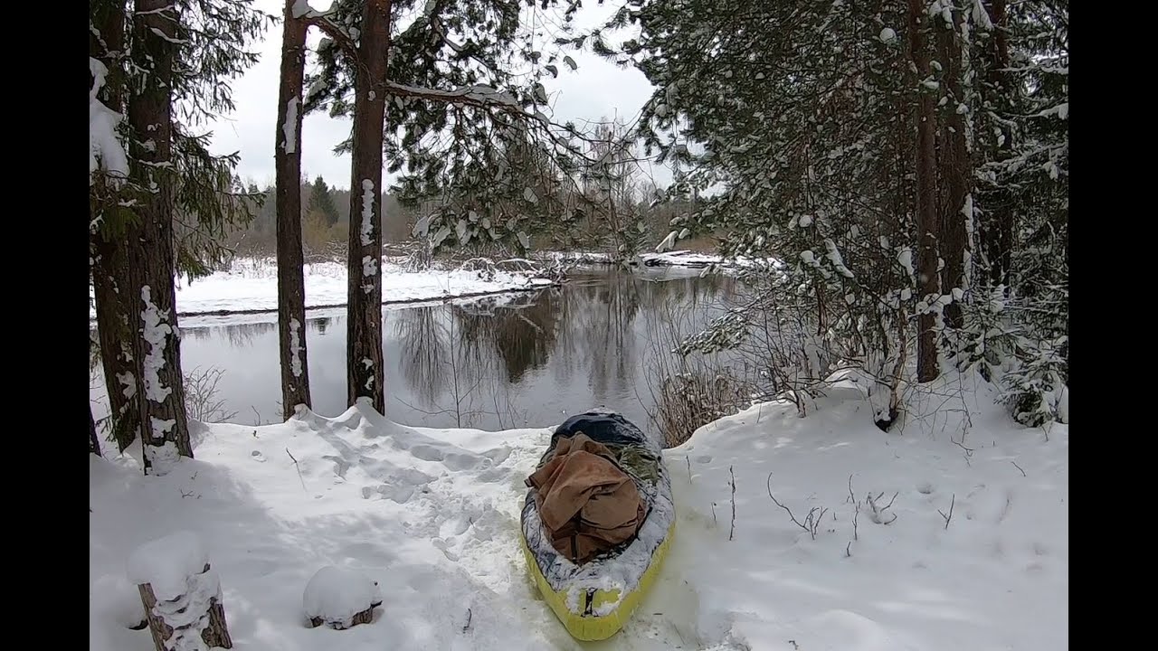 Река Былина - река Молома (полностью).  Заброшенная деревянная церковь.