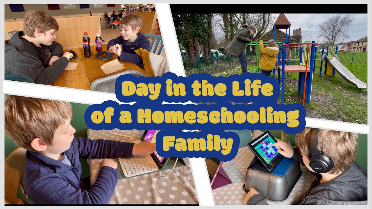 DAY IN THE LIFE OF A HOMESCHOOLING FAMILY - See what we get up to in a typical day