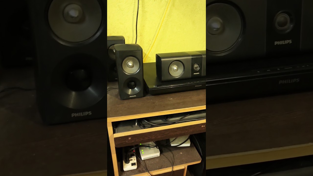Philips 5.1 Dolby 3D Blu-ray Hometheater | Bluetooth | 1000Watts 🔥