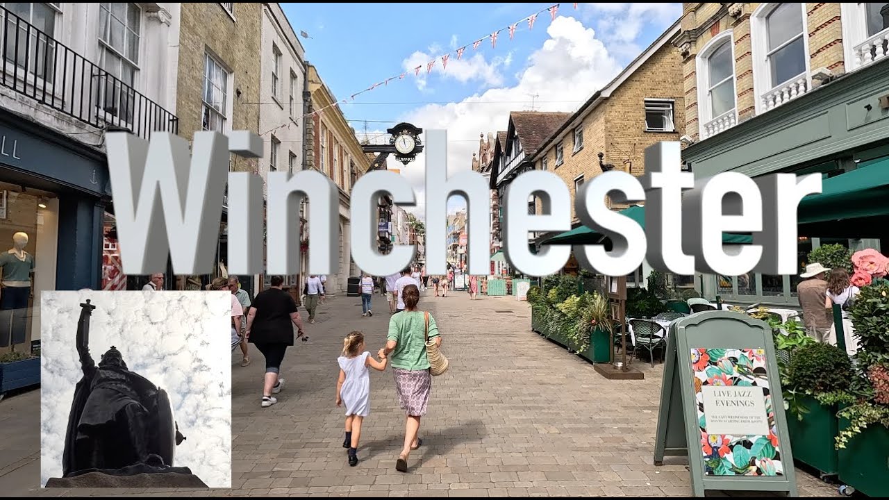 I Took A Stroll And Found The Relaxed- Peaceful Highstreet In Great Britain (Winchester)😎👌🏻
