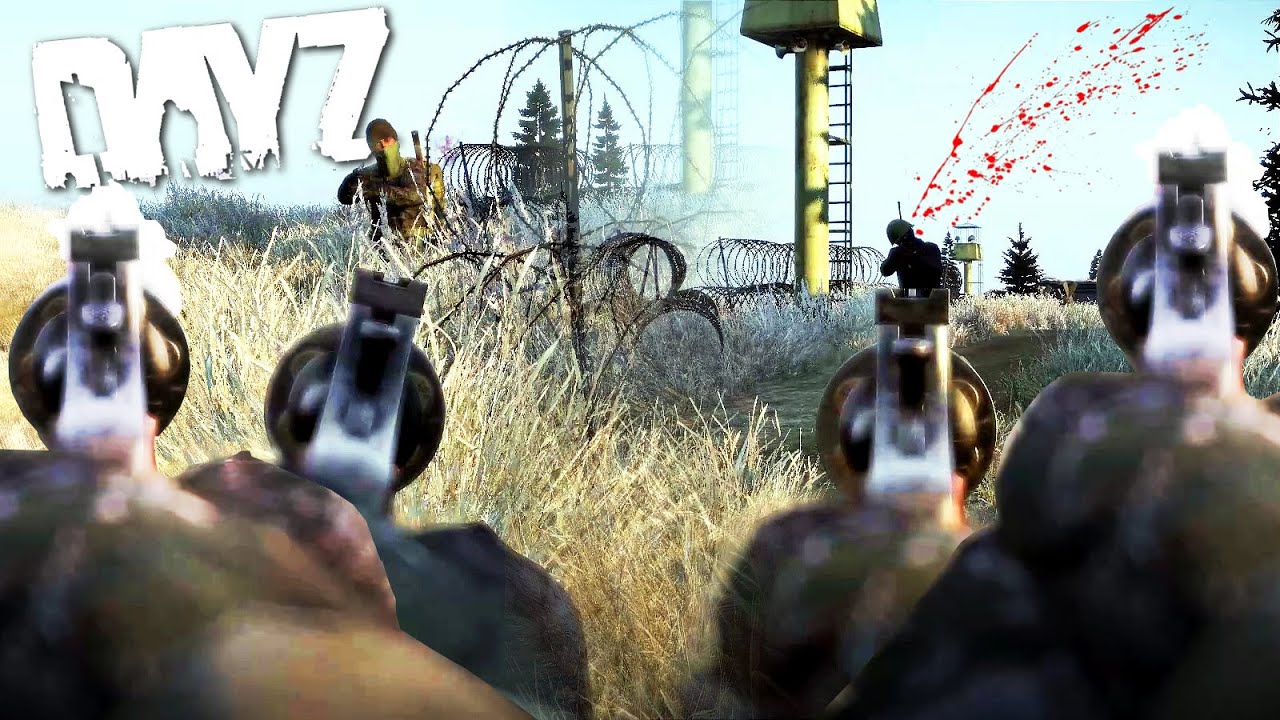One Magnum Player Vs 4 Man Squad In DayZ!