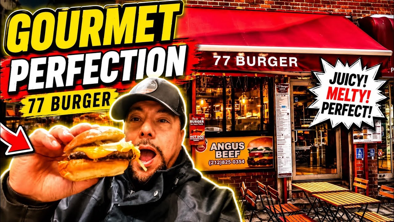 Бургер «77», совершенство для гурманов!!!🍔