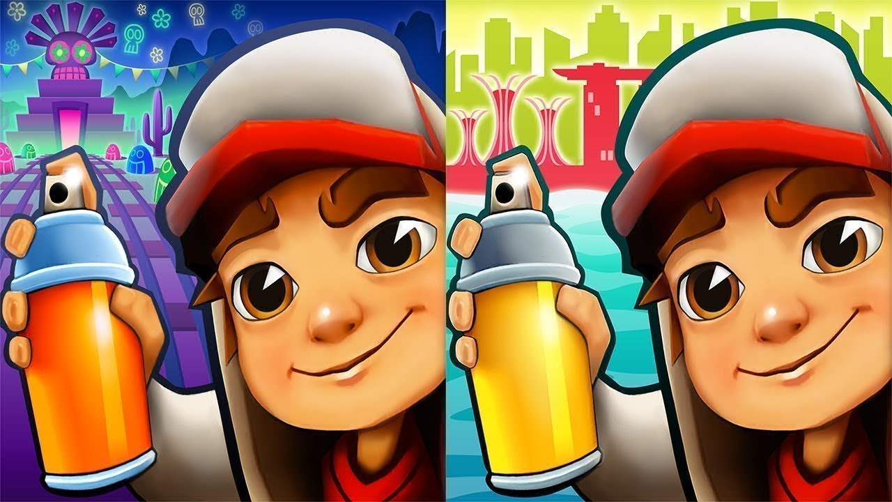 Subway Surfers Copenhagen VS Singapore iPad Gameplay HD #380