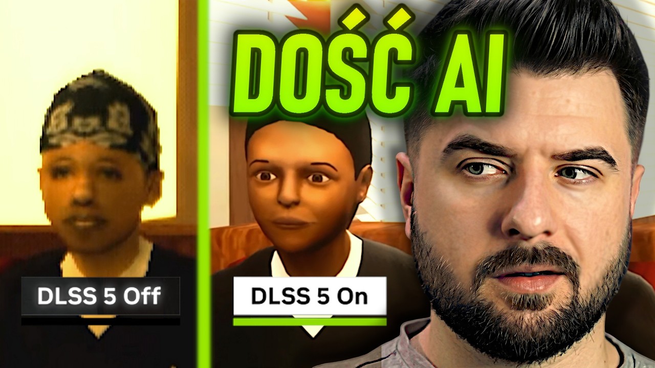 DLSS 5: KASZTAN czy REWOLUCJA w grach... na kompie za 50k? 🥲