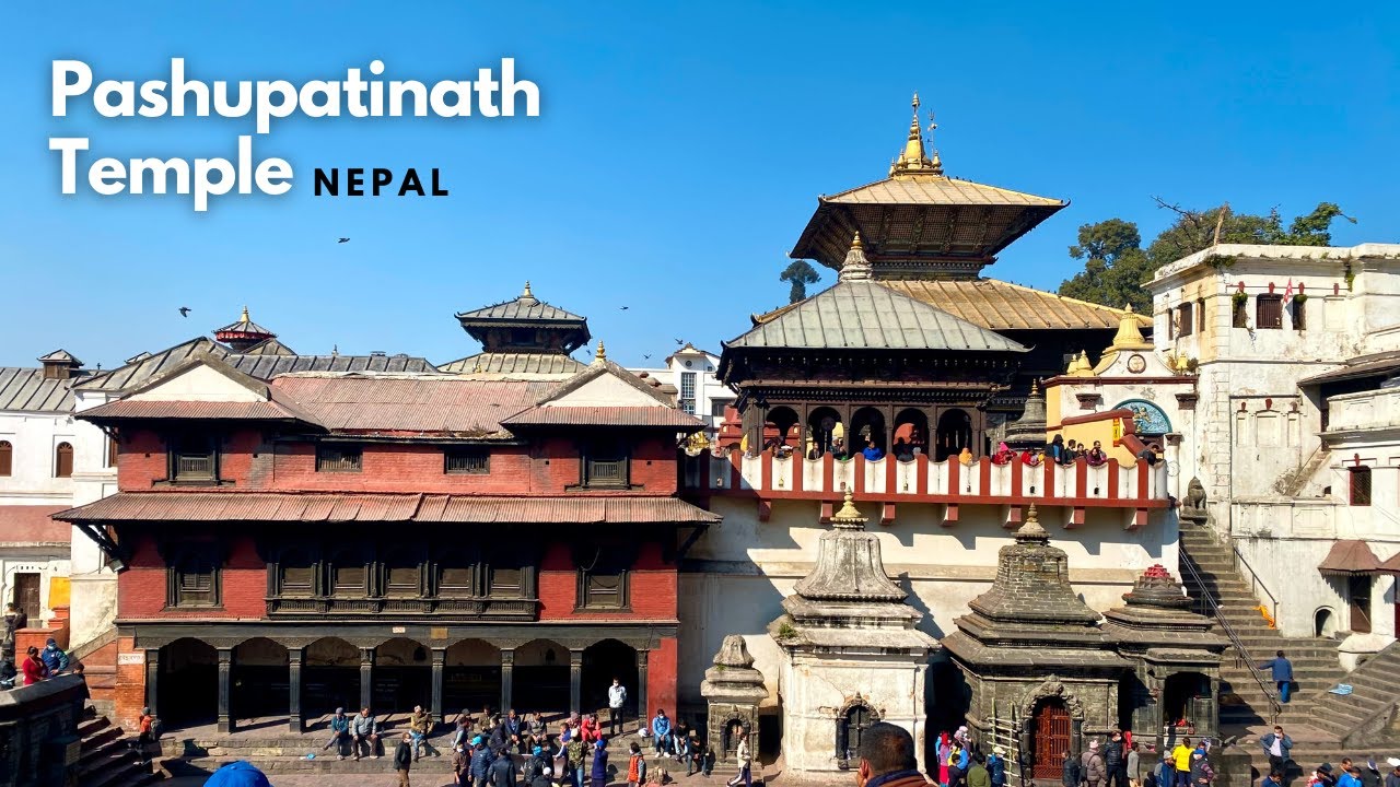 Pashupatinath Temple Kathmandu | Kathmandu Tourist Places | Places to Visit in Nepal | 4K