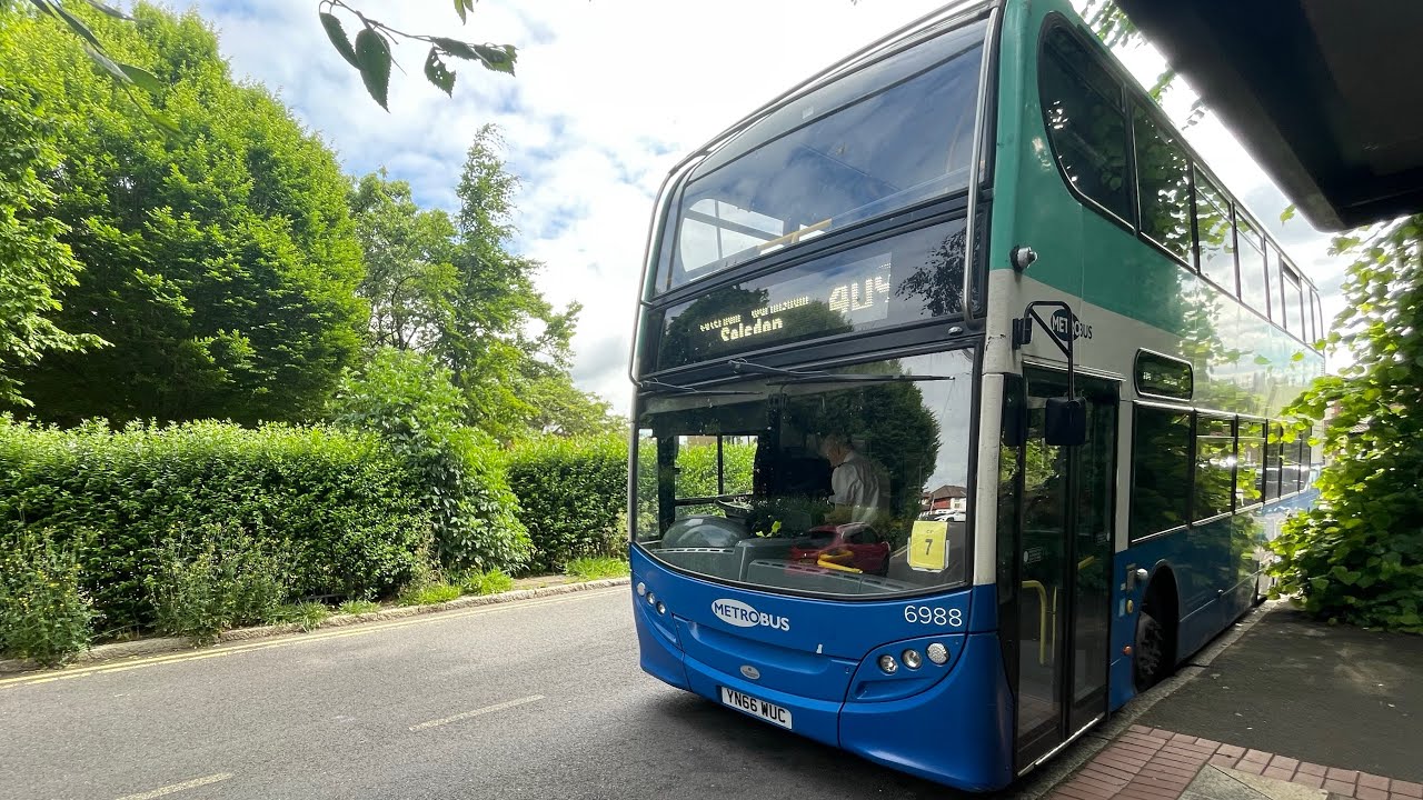 409 Metrobus - Selsdon Library to East Grinstead High Street Full Route Visual