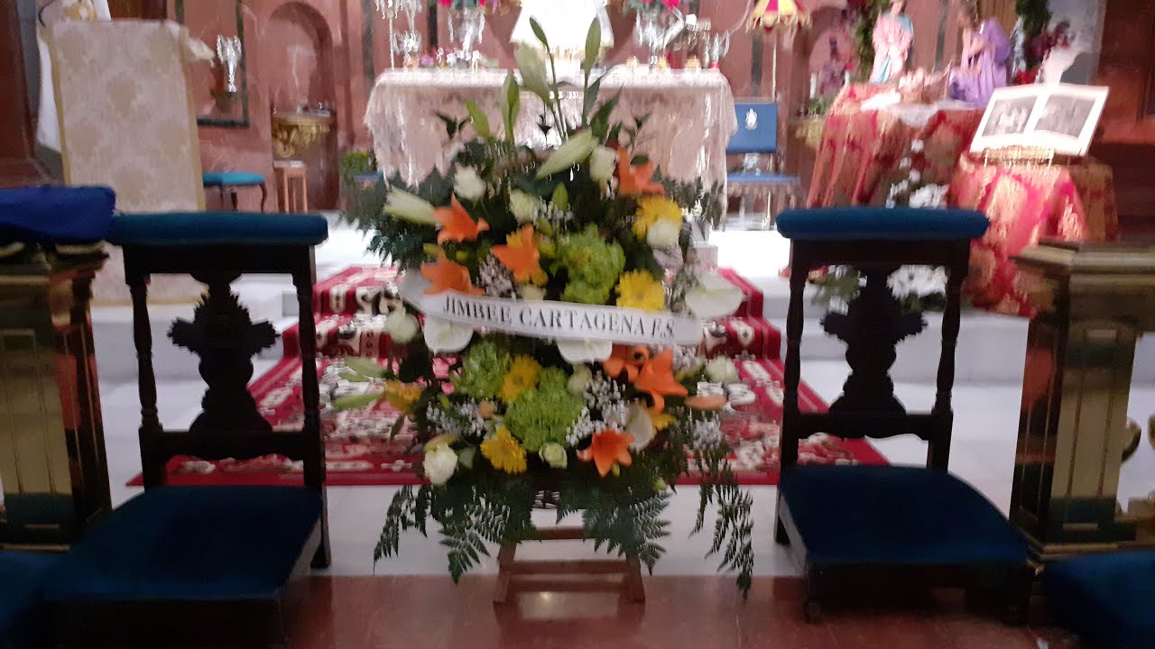 La Basílica de la Caridad. Ofrenda Floral y la SuperCopa del Jimbee Cartagena a la Virgen 08/01/2025