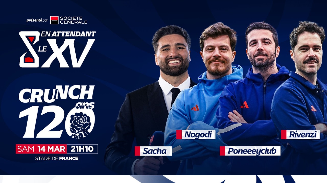 #EnAttendantLeXV : L'avant match du Crunch avec Rivenzi, Poneeeyclub, Nogodi et Sacha ! 🔥